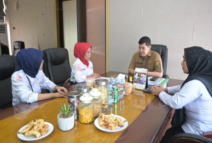 PMI Kampar Perkuat Sinergi dengan Pemkab Tingkatkan Pelayanan Donor Darah