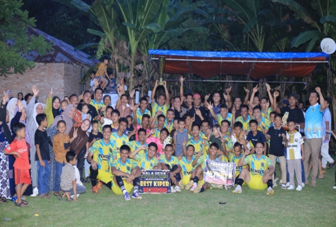 Rinaldo Saputra Apresiasi Persipuja Cup V, Siap Dukung Kegiatan Positif Kepemudaan di Kampar