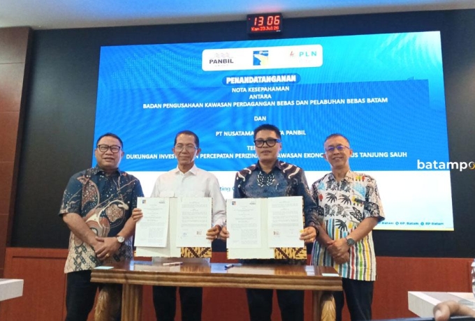 BP Batam, Panbil Group dan PLN Batam Percepat Pengembangan KEK Tanjung Sauh