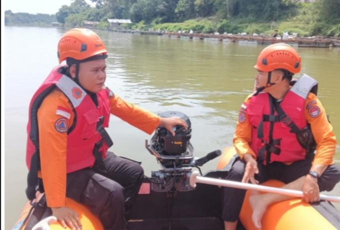 Hari Kedua Pencarian Korban Tenggelam di Sungai Kampar, Tim Gabungan Sisir Radius 3 Kilometer