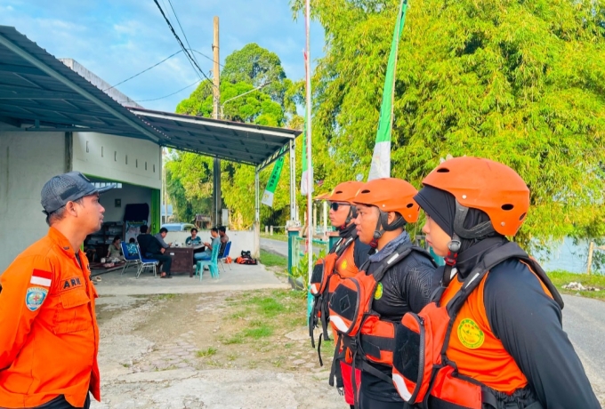 Basarnas Kembali Libatkan Tiga Drone Cari Korban Jatuh di Sungai Kampar