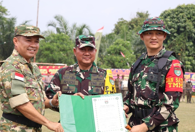 Tutup TMMD Ke-129 Kodim 0313/KPR, Kasdam XIX/Tuanku Tambusai Berikan Apresiasi