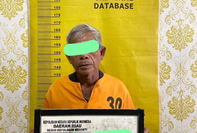 Polres Kepulauan Meranti Tangkap Terduga Pelaku Karhutla di Desa Tanjung Gemuk