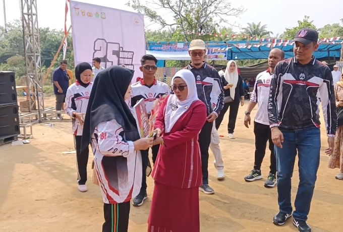Trail Run Berlangsung Meriah, Misharti Hadiri Puncak Milad ke-25 Koppsa-M