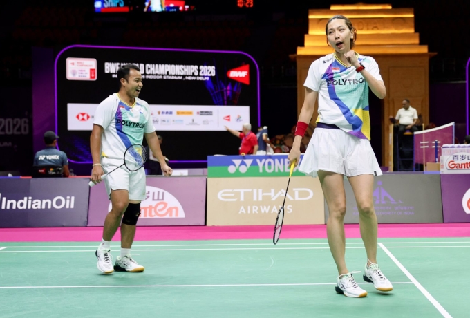 Rehan/Gloria Lolos Mulus, Menang Dua Gim atas Wakil Malaysia