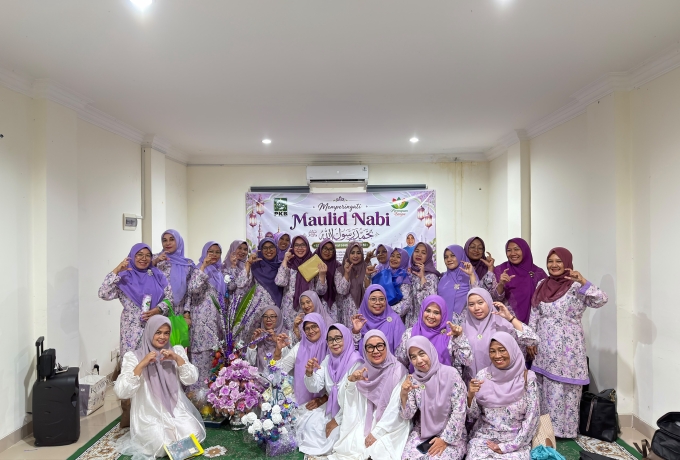 DPW PEREMPUAN BANGSA KEPRI PERINGATI MAULID NABI MUHAMMAD SAW