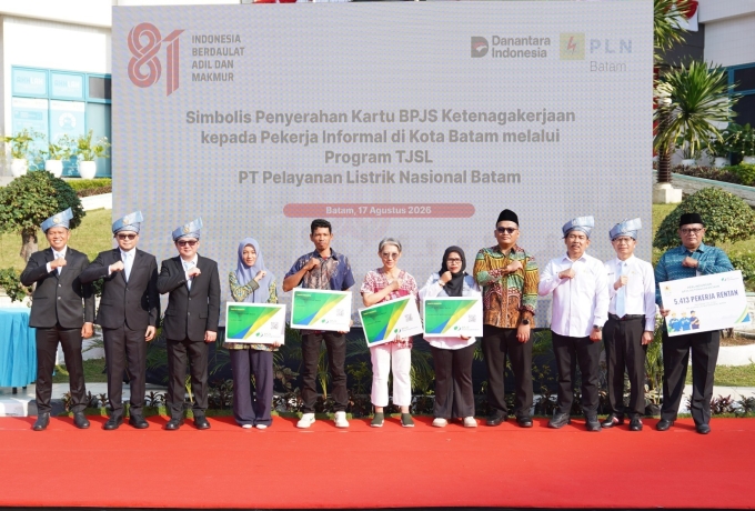 HUT ke-81 RI, PLN Batam Teguhkan Semangat Pengabdian dan Perlindungan Sosial