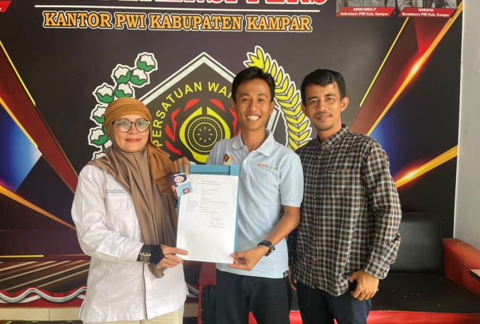 Netty Mindrayani Jadi Calon Pertama Daftar Ketua PWI Kampar, Usung Visi Perkuat Persatuan