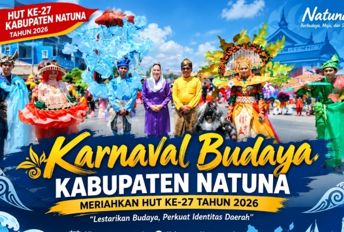 Dari Lantai Samudra, Natuna Hidupkan Kembali Warisan Budaya Lewat Karnaval