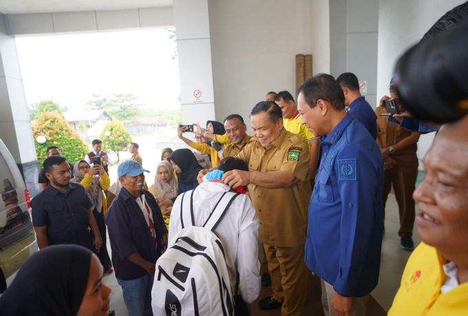 Plt Gubernur Riau Sambut Kepulangan Empat Atlet Asian Para Games