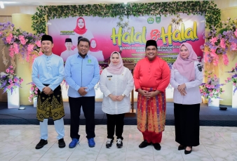 Hadiri Halal bi Halal IKA-UNRI, Bupati Kasmarni Harapkan Untuk Terus Saling Sinergi