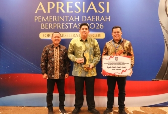 Bintan Raih Terbaik I di Ajang Apresiasi Pemerintah Daerah Berprestasi 2026
