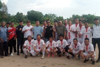 Wabup Karimun Rocky Marciano Bawole Buka Turnamen Paya Manggis Cup 1 