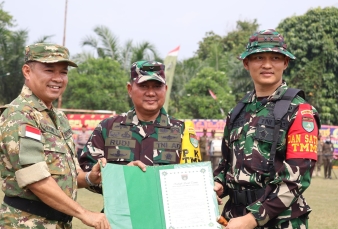 Tutup TMMD Ke-129 Kodim 0313/KPR, Kasdam XIX/Tuanku Tambusai Berikan Apresiasi