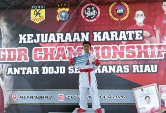 Kejuaraan Karate GDR Championship, Agrata Razzan Defan Boyong Medali Emas
