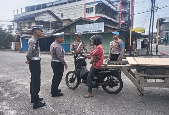 Operasi Patuh Lancang Kuning 2026, Satlantas Polres Kepulauan Meranti Beri 135 Teguran terhadap pelanggar berlalu lintas